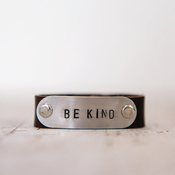 hero band stamped be kind