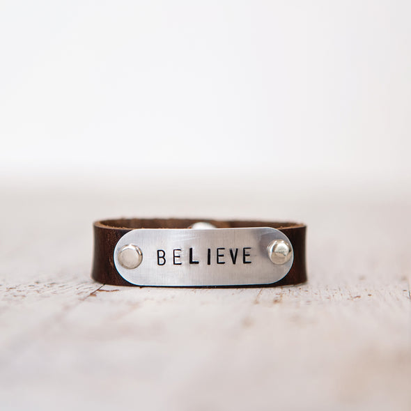 hero band stamped believe